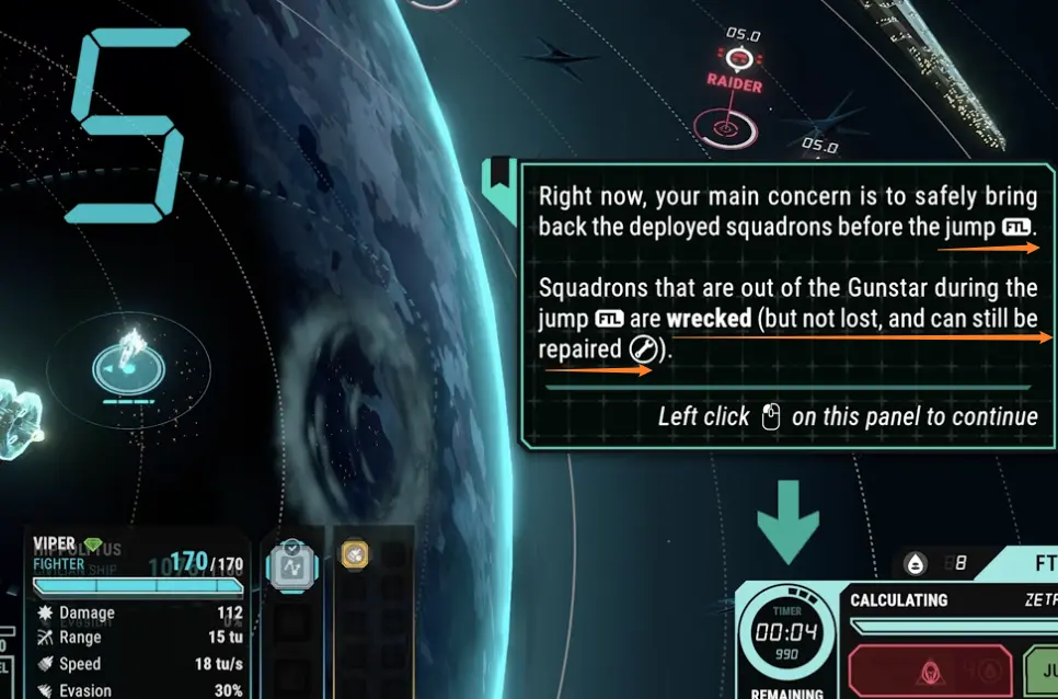 Battlestar Galactica Scattered Hopes squadron recall before FTL jump.