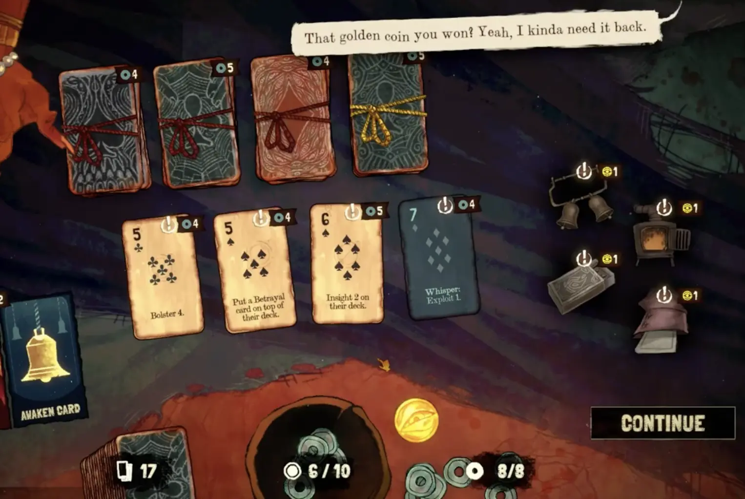 Black Jacket Soul Coin reward after defeating Morgan, showing the golden boss coin progression moment.