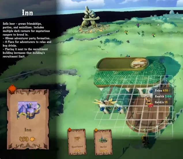 gold gold adventure gold inn recruitment limit party formation