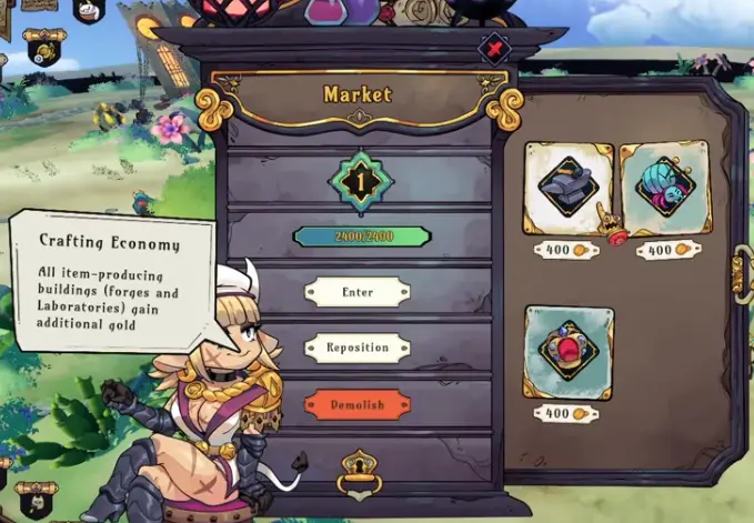 gold gold adventure gold market income building hero gathering point