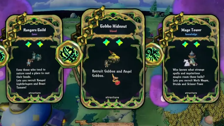 gold gold adventure gold recruitment building unlocks rangers gobbo mage crypt monastery warrior hall
