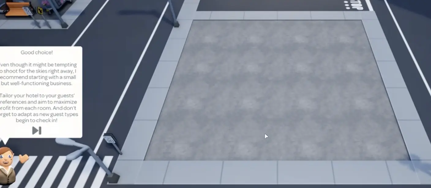 Hotel Architect New York small starting plot before building upward.