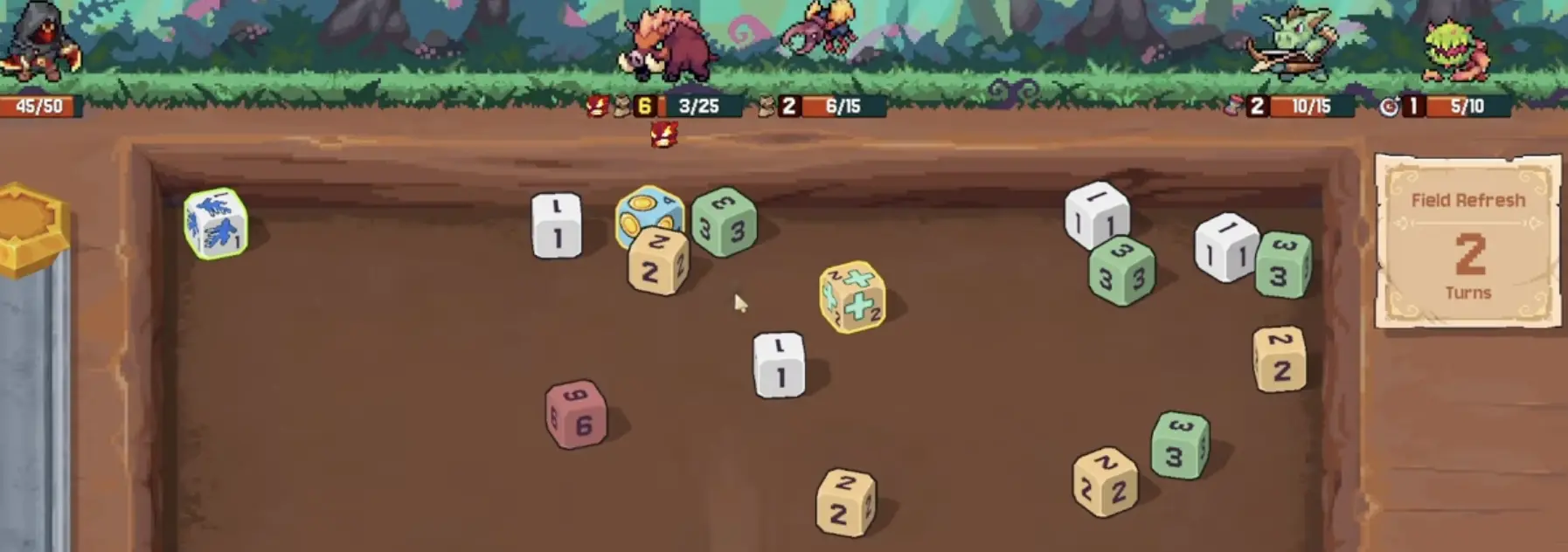 Field refresh warning before a planned chain merge disappears.