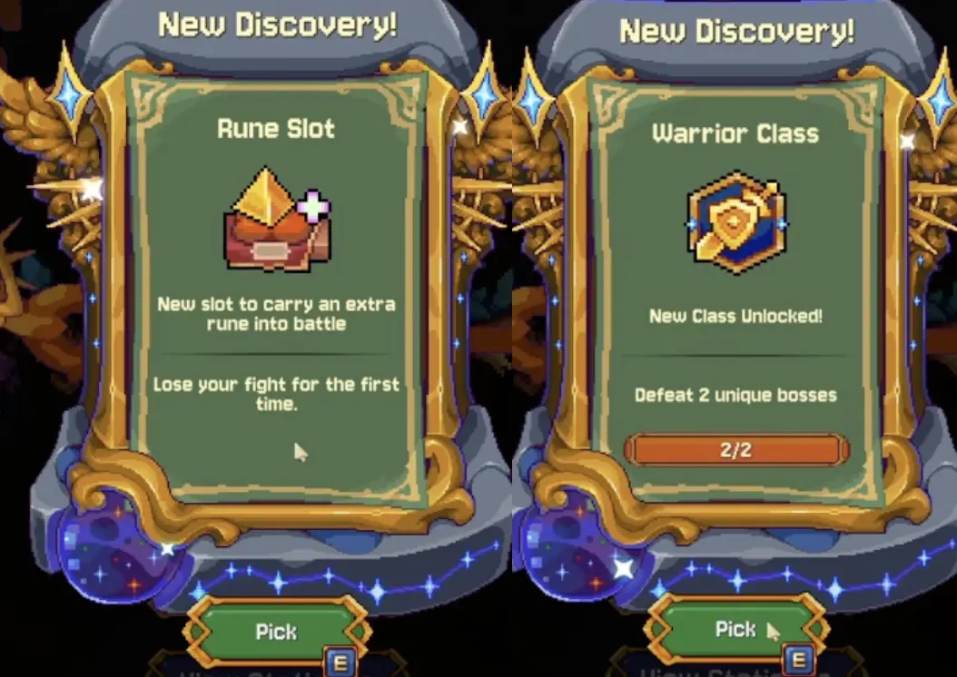 Warrior unlock and starting defensive dice such as Shield and Stun.