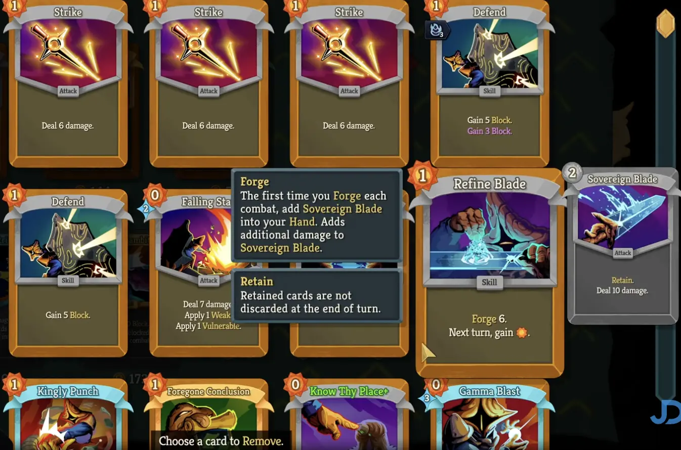 Removing Strikes in Slay the Spire 2.