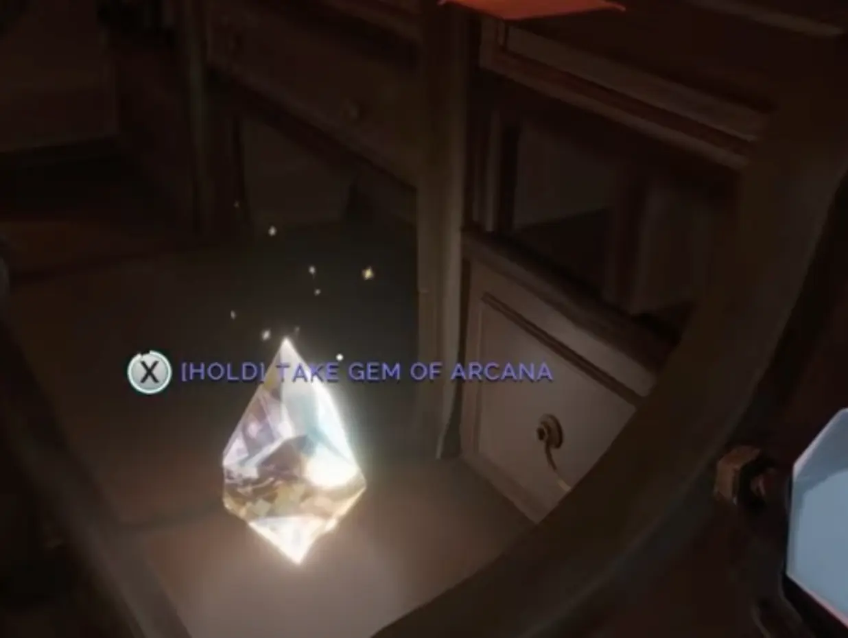 Thick As Thieves Game Gem of Arcana pickup