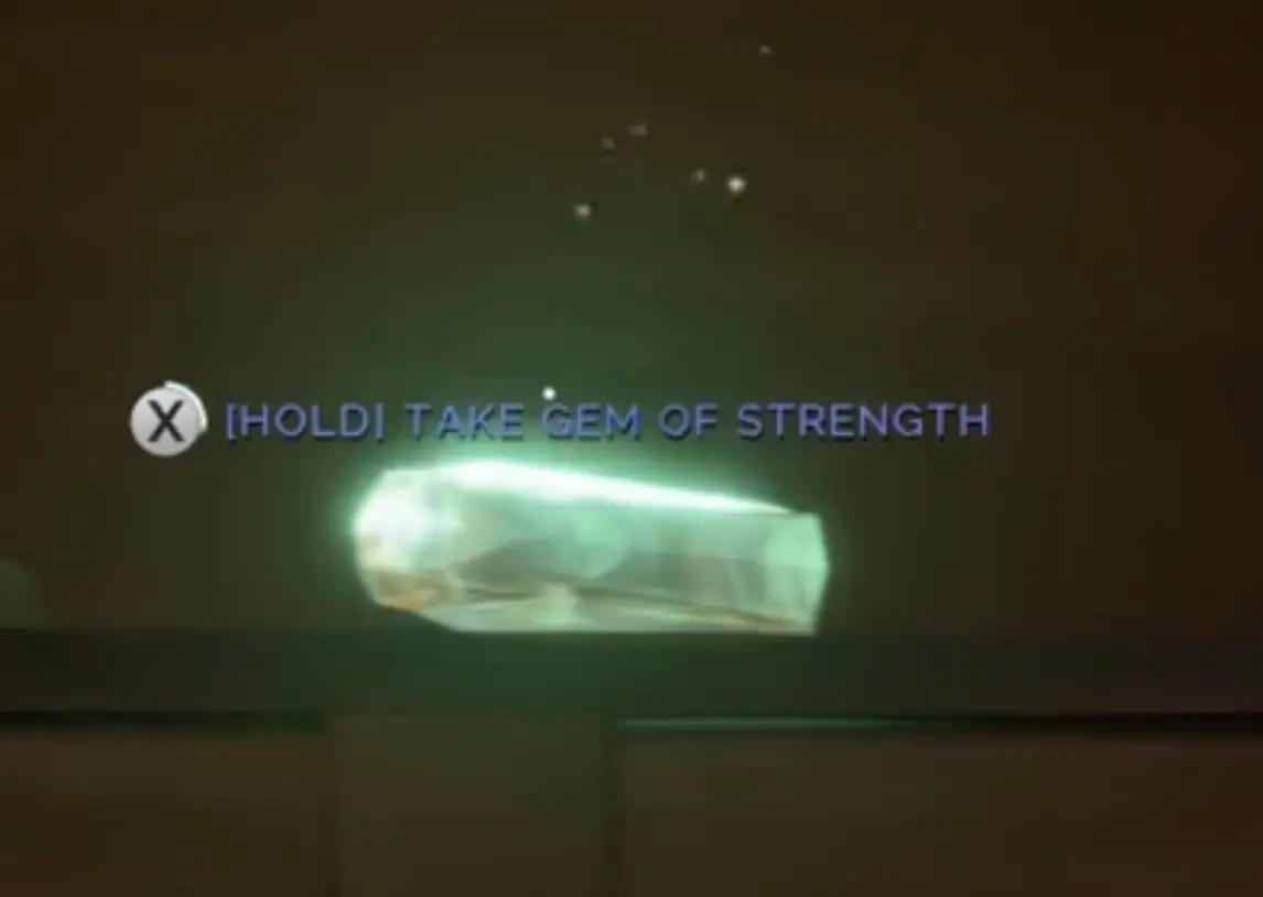 Thick As Thieves Game Gem of Strength pickup